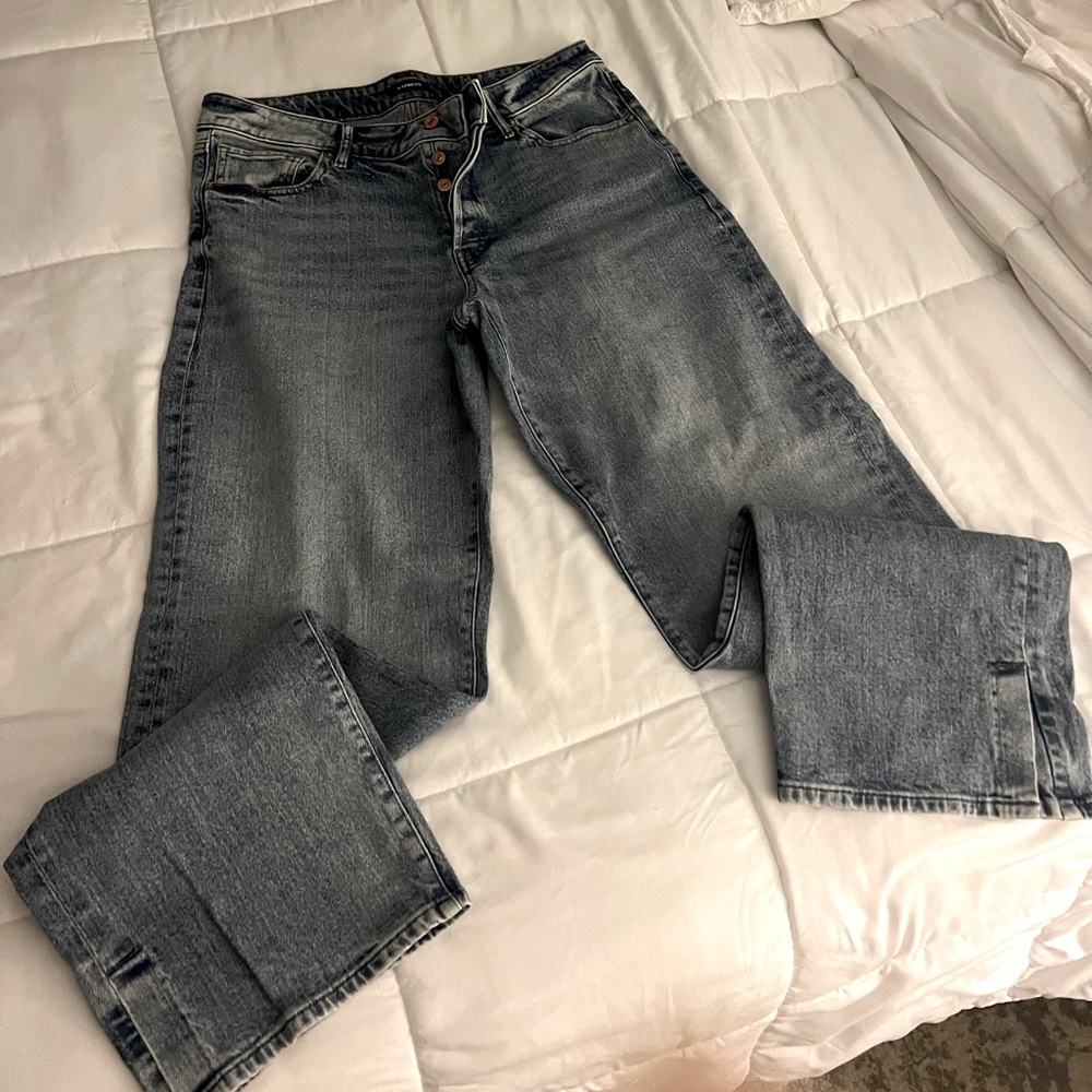 Express wide leg jeans